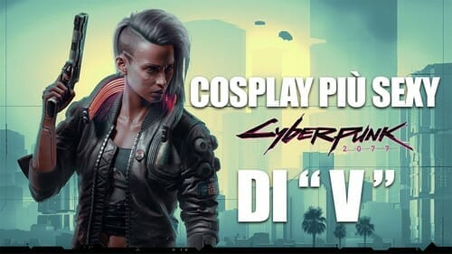 Cyberpunk 2077 miglior cosplay di V al femminile