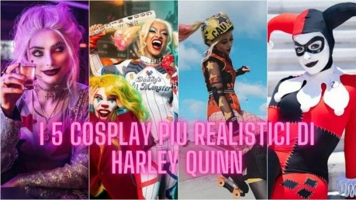 i 5 cosplay più realistici harley quinn