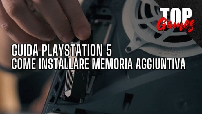 Hard Disk su PS5 cover top games italia