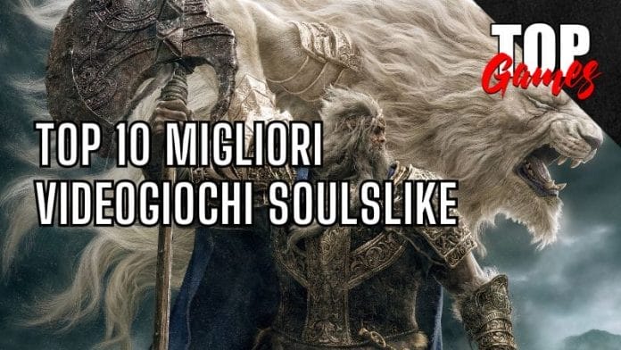 Top 10 MIGLIORI giochi SOULSLIKE copertina top games italia