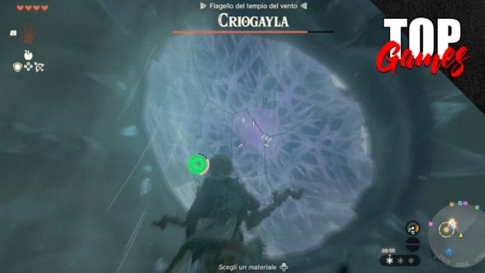 boss criogayla zelda tears of the kingdom strategia top games italia